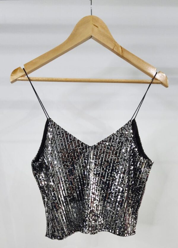 Musculosa top de lentejuelas - Image 5