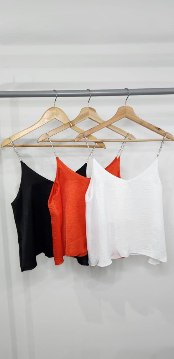 Blusa strass